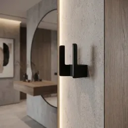 Porte-manteau LIMA / Noir mat