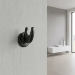 Porte-manteau LENOX / Noir mat