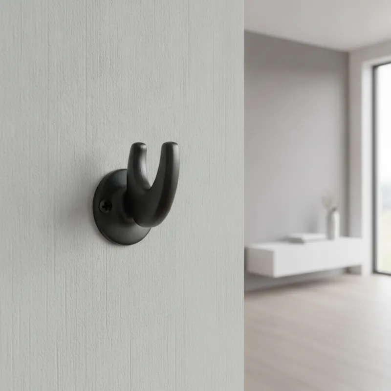 Porte-manteau LENOX / Noir mat