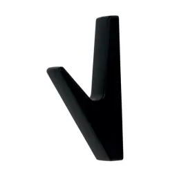 Patère ALEO / Noir mat