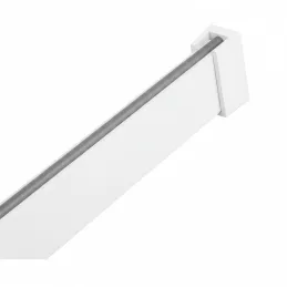 Ensemble d’embouts pour tringle de penderie LED / Blanc