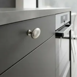 Bouton de meuble ALFREDO / Acier inoxydable mat