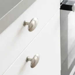 Bouton de meuble ALFREDO / Acier inoxydable mat