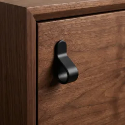 Bouton DROP / Noir mat