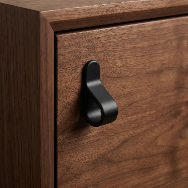 Bouton DROP / Noir mat