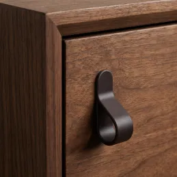Bouton DROP / Marron foncé