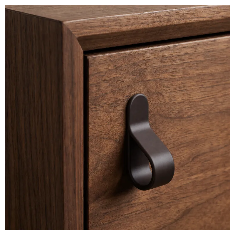 Bouton DROP / Marron foncé