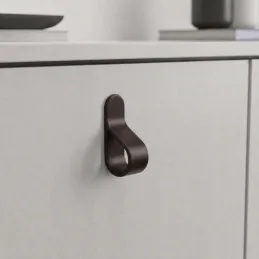 Bouton DROP / Marron foncé