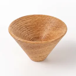Poignée bouton en bois APOLO / Chêne verni