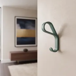 Porte-manteau design DROP / Vert pastel
