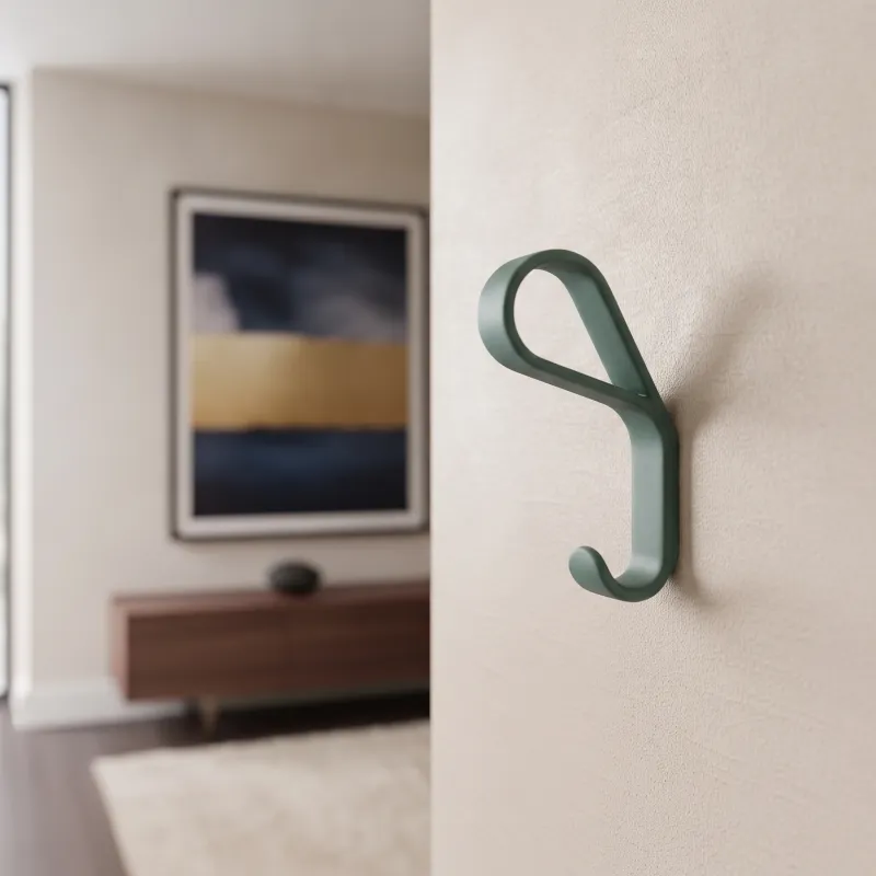 Porte-manteau design DROP / Vert pastel