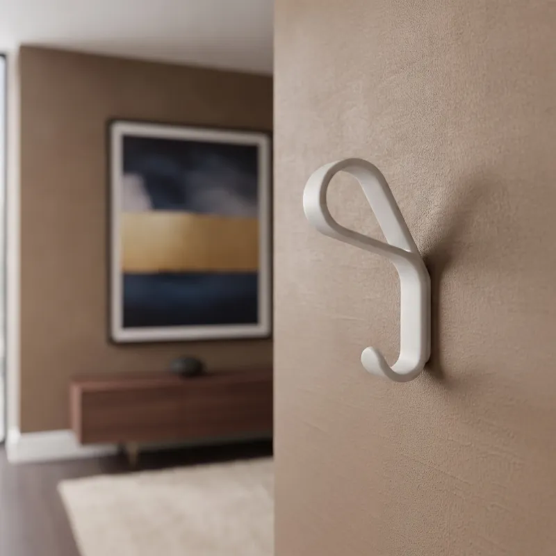Porte-manteau de luxe DROP / Blanc mat