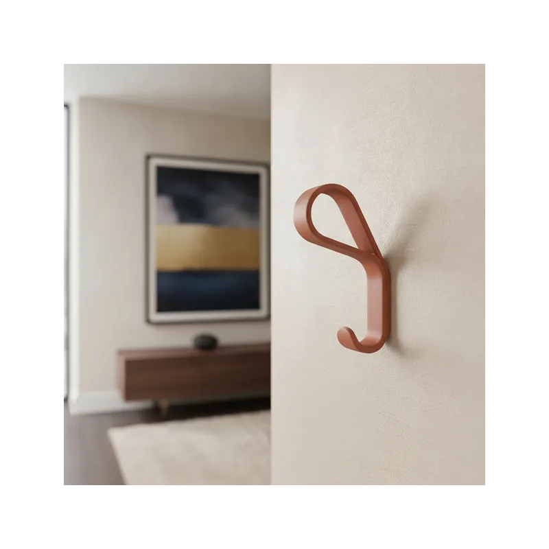 Porte-manteau luxueux DROP / Marron