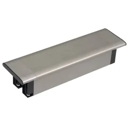 Bloc multiprise encastrable SLIM BOX SCHUKO 3× 230 V / Inox