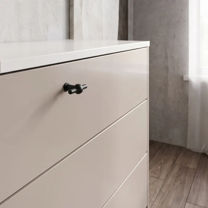 Bouton de meuble MAREA / Noir mat