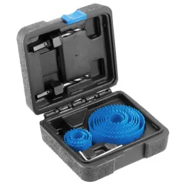 Set de 14 scies cloches en acier au carbone