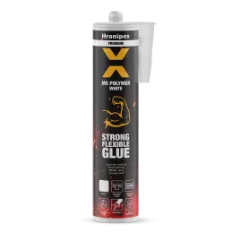 Colle MS POLYMER 290 ml à fixation immédiate / Blanche