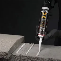 Colle MS POLYMER 290 ml à fixation immédiate / Blanche