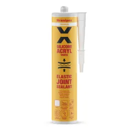 Mastic silicone-acrylique 280 ml / Blanc