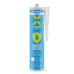 Silicone acétique universel 280 ml / Blanc