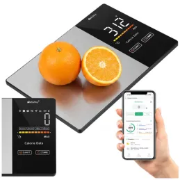 Balance de cuisine numérique avec application FIT BODY / Noire