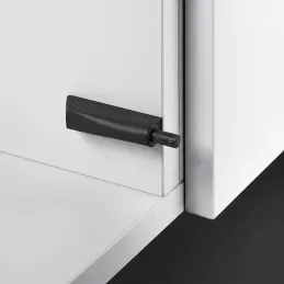 Poussoir pour ouverture sans poignée des portes MOVE Mini / Noir