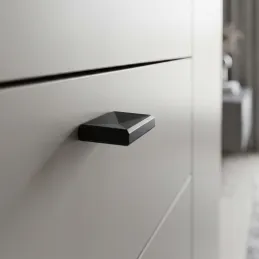 Bouton de meuble DELMAR / Noir mat