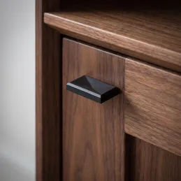 Bouton de meuble DELMAR / Noir mat