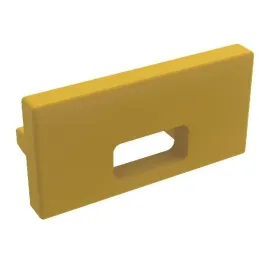 Embout pour profilé LED ZARIA – avec trou / Doré
