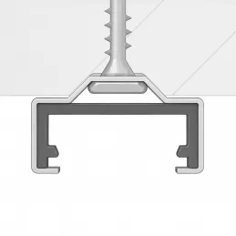 Fixation du profilé LED ZARIA / Acier inoxydable