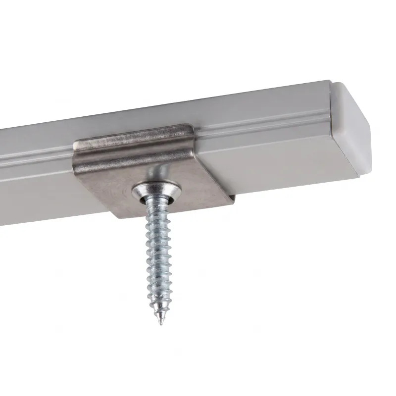 Fixation du profilé LED ZARIA / Acier inoxydable