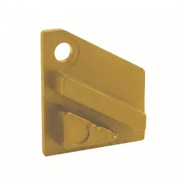 Lot de 2 embouts pour profilé LED d’angle ZARIA – avec trou / Doré