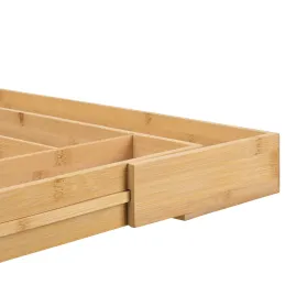 Range-couverts réglable en bois UNIOS / Bois de bambou