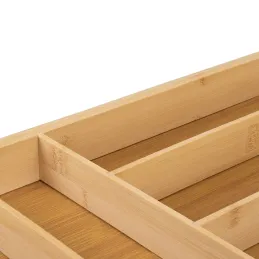 Range-couverts réglable en bois UNIOS / Bois de bambou