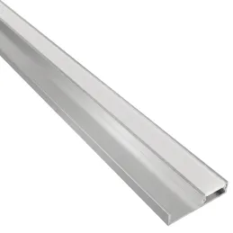 Barre en aluminium pour l’éclairage LED de plinthe ARIANA avec cache dépoli / Aluminium