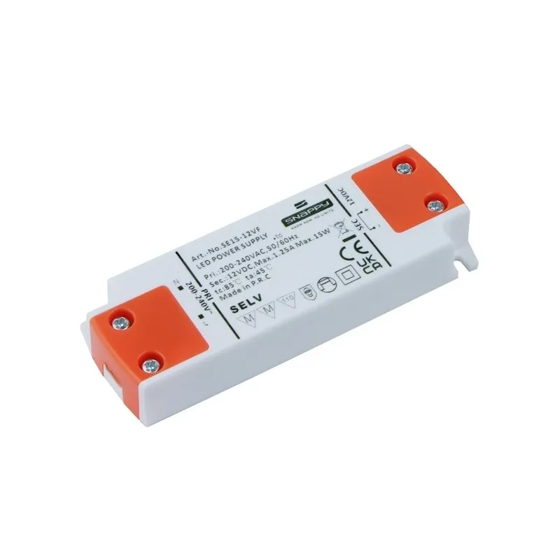 Transformateur LED PREMIUM SLIM 12 V CC / 15 W