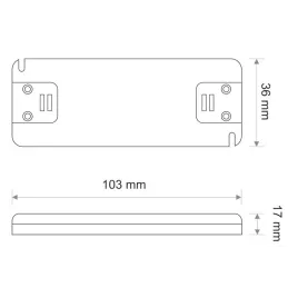 Transformateur LED PREMIUM SLIM 12 V CC / 15 W