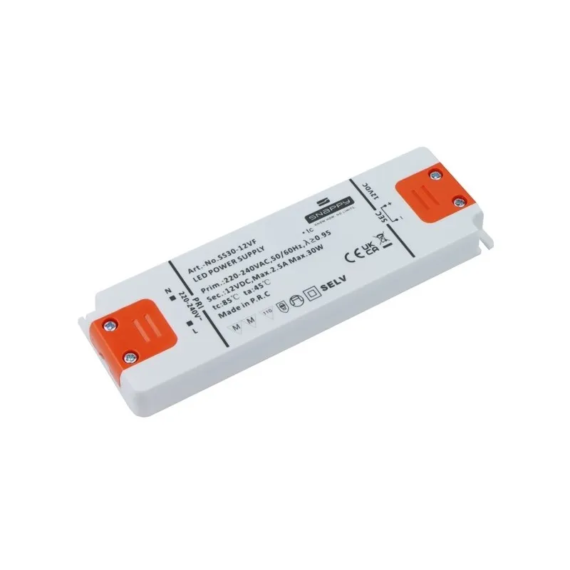Transformateur LED PREMIUM SLIM 12 V CC / 30 W