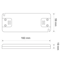 Transformateur LED PREMIUM SLIM 12 V CC / 50 W