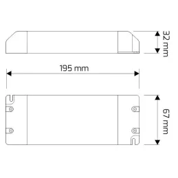 Transformateur LED PREMIUM SLIM 12 V CC / 216 W