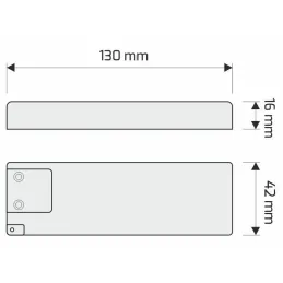 Transformateur LED (adaptateur secteur) 12 V / avec connecteurs intégrés