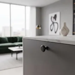 Bouton de meuble RANIA / Noir mat