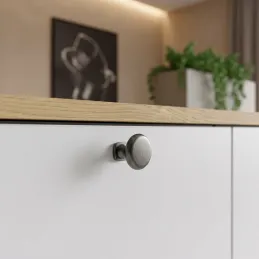 Bouton de meuble RANIA / Anthracite brossé