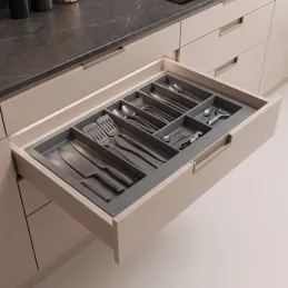Range-couverts pour tiroir PEGAS / Gris