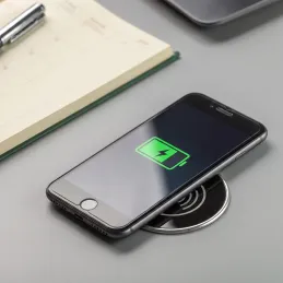 Chargeur sans fil LOX 15 W / Noir-chrome