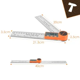 Rapporteur d'angle électronique numérique ANGLE RULER