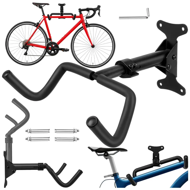 Support mural pour vélo EASY HOLD / Noir