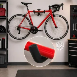 Support mural pour vélo EASY HOLD / Noir