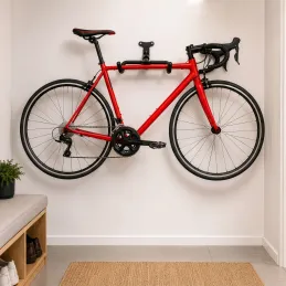 Support mural pour vélo EASY HOLD / Noir