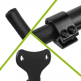 Support mural pour vélo EASY HOLD / Noir